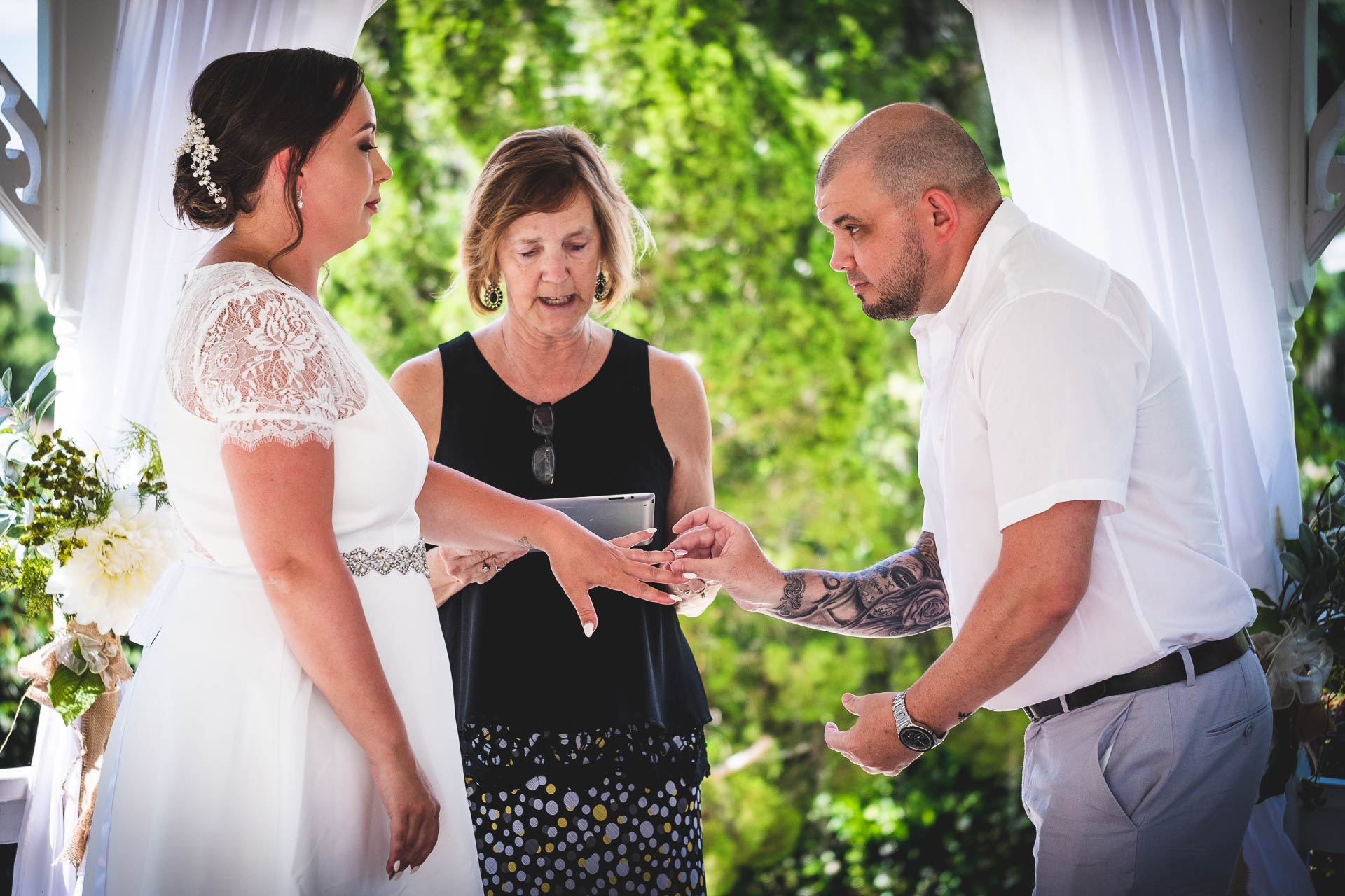 Elegant wedding celebration moment 3