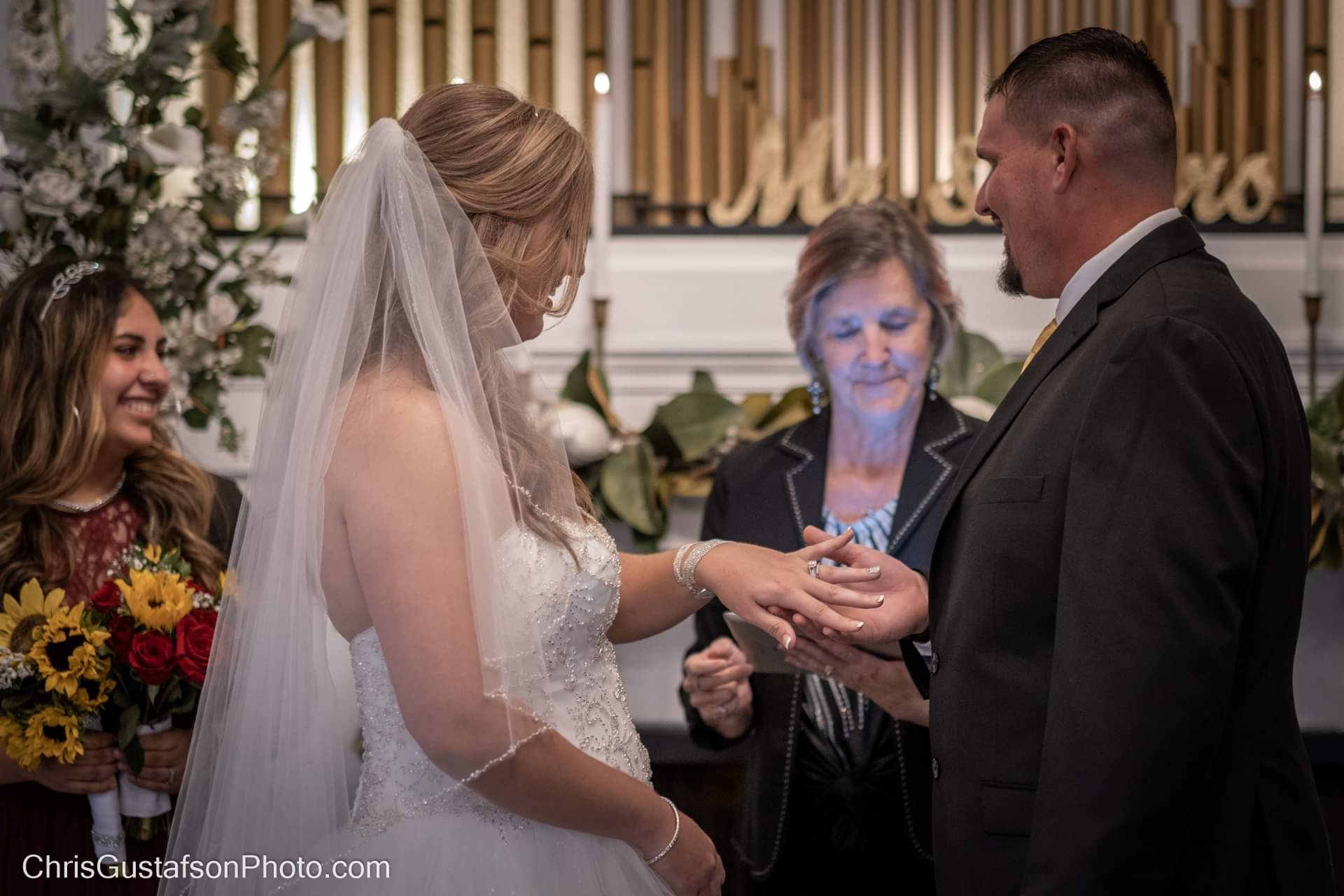 Elegant wedding celebration moment 6